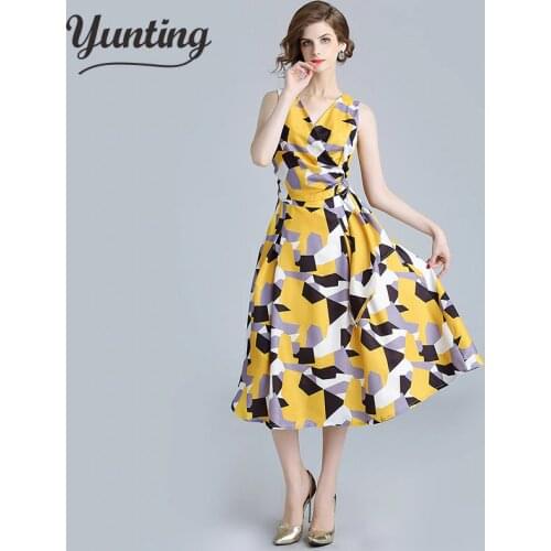 Женские летние платья Yunting China At AliExpress