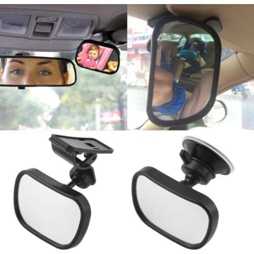 1pc Car Baby Rear View Mirror Mini Safety Car Rear Seat Baby Viewing Mirror 360° Adjustable Car Child Monitor