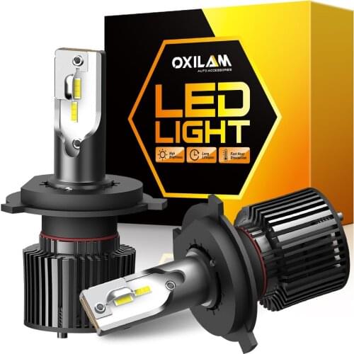 2Pcs H4 LED Lights Bulb H1 H8 H11 H7 LED Canbus Auto Headlamp 16000LM 50W High Power Headlight For Audi A6 C5 A1 A3 A4 B9 B8 B6