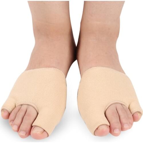 2pcs Hallux Valgus Bone Thumb Orthotics Braces To Correct Daily Silicone Foot Big Toe Separator Pedicure Foot Care Z28801