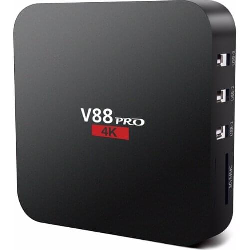 20pcs V88 PRO 2GB RAM 16GB ROM Smart Android 7.1 TV Box Rockchip RK3229 Quad Core 4K Media Player