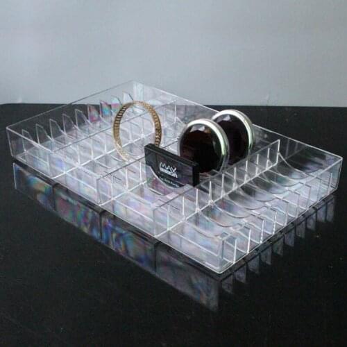 Acrylic 10/20/40 Bracelets Jade bracelet earrings Bangles Watches Jewelry Display Stand Box,Jewelry Display Tray