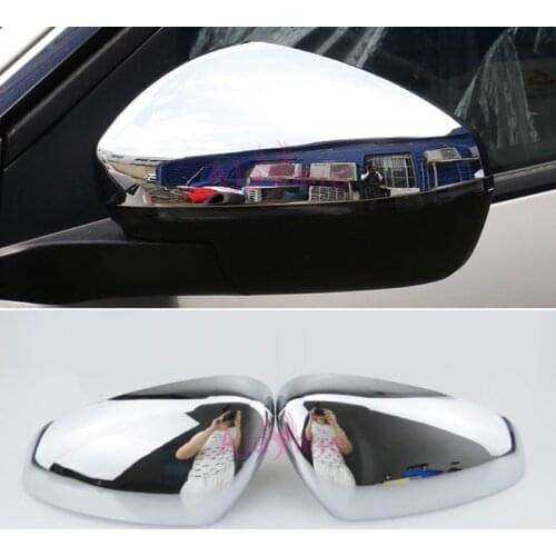 Accessories For Peugeot 5008 3008 2017 2018 ABS Door Mirror Overlay Rearview Rear View Cover Trim Chrome Car Styling
