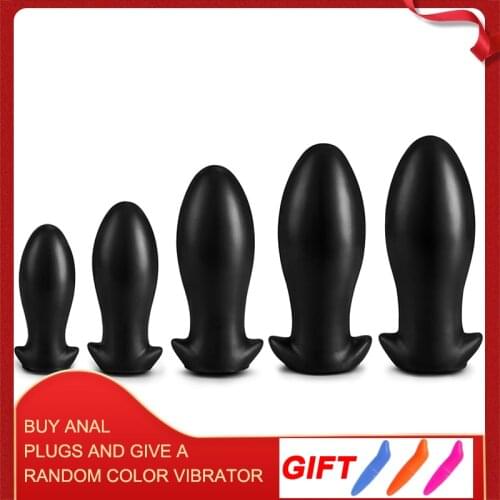 Adult Large Anal Sex Toys Huge Size Butt Plugs Prostate Massage For Men Female Anus Expansion Stimulator Big Anal Beads