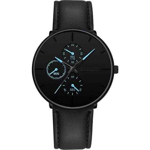 2020 Minimalist Mens Fashion Ultra Thin Watches Simple Men Business Stainless Steel Mesh Belt Quartz Watch Relogio Masculino