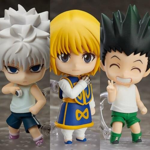 Hunter X Hunter Gon Freecss 1183 Killua Zoldyck 1184 Kurapika 1185 Cute Toys Doll PVC Action Figure Collectible Model Gift
