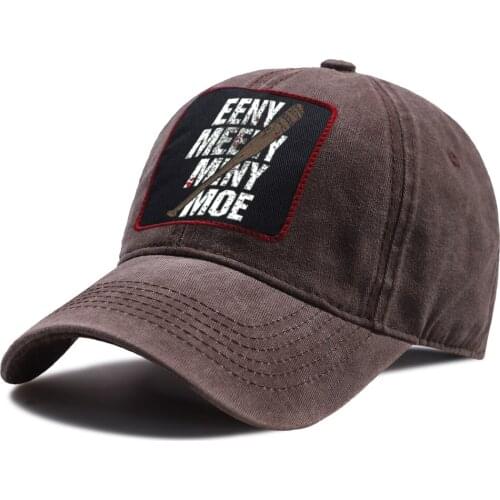 Outdoor Casual Golf Cap Eeny Meeny Miny Moe Letter Print Baseball Caps Adjustable Summer New Snapback Hat Sun Shade Riding Hats