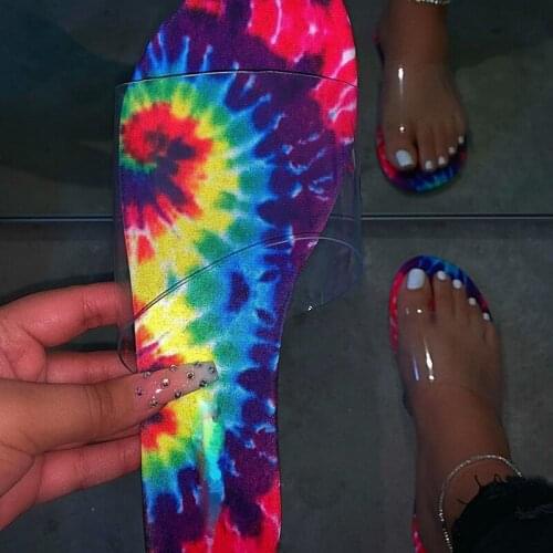 Candy Color Summer Slipper Flat Bottom Outdoor Womens Animal Skin Slippers Wild Comfortable Plus Size Beach Footwear Flip Flops