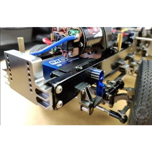 1/14 Scale Engineering tractor vehicle trailer sheering gear servo mount For tamiya lesu MAN SCANIA R620 R470 6x6 8x8 10x10 8x4