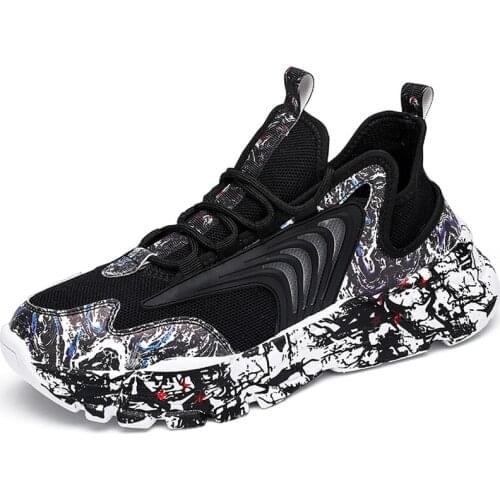 Brand Men Casual Shoes Fashion Superstar Sneakers Thick Sole Breathable High Top Male Walking Shoe Outdoor Rubber Man Chaussure