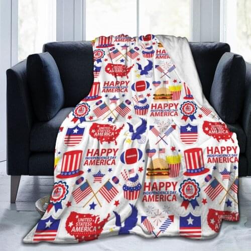 Cartoon Hamburg nap blanket bed sheet blanket bed sofa air conditioning Pajama bed sheet throwing bed sheet childrens gift