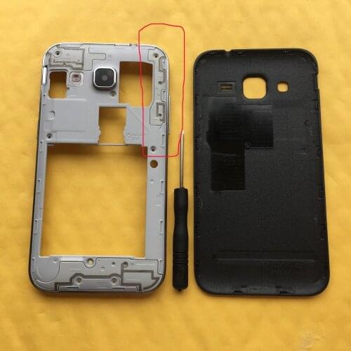Original Phone Middle Frame Housing Cover With Rear Battery Door For Samsung Galaxy Prevail Core Prime Case G360 G360F G360P