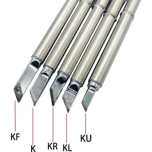 T12 K Series Soldering Solder Iron Tips T12 Series Iron Tip For Hakko FX951 STC AND STM32 OLED Electric Soldering Iron
