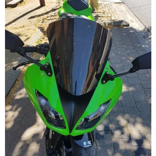 Windscreen For 2008 2009 2010 2011 2012 2014 2016 2017 2018 Kawasaki Ninja 636 ZX6R ZX-6R ZX 6R ZX10R ZX-10R Screen Windshield
