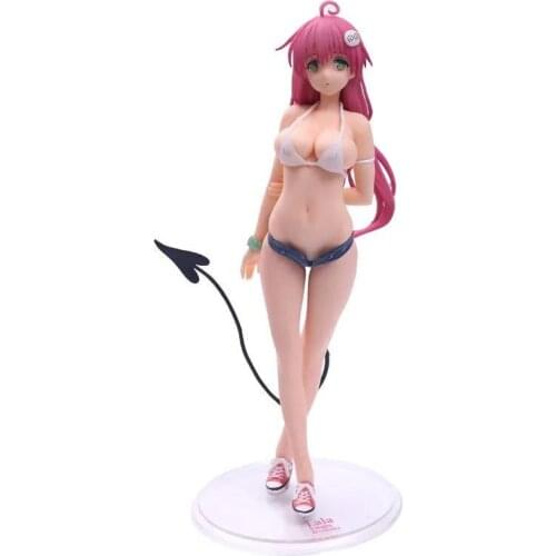Japanese Sexy Queen Swimsuit Bikini PVC Action Figure Sexy Girl Collection 26cm Bedroom Decoration, Car Decoration