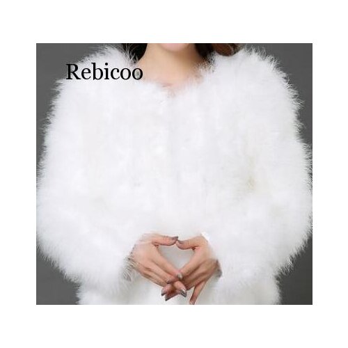 Ostrich wool fur plus size women feather winter jackets large size women autumn coat XS,2XL,3XL,4XL,5XL,6XL,7XL Fluffy Outerwear