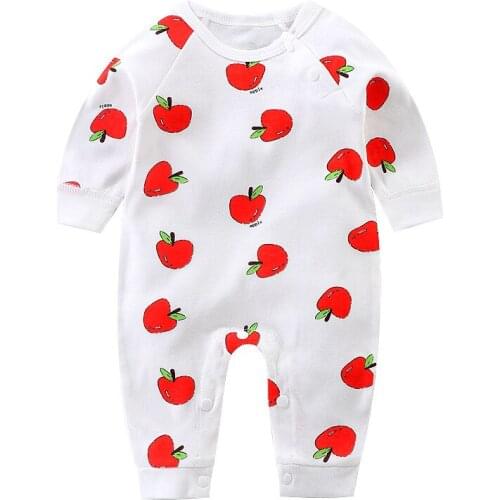 ZWF1231 Newborn Baby Boys Romper Bebe Onesies Warm Jumpsuit Baby Girls Clothing Toddler Clothing Roupa De Bebes