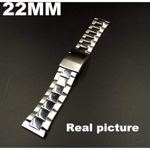 1PCS 22mm stainless steel High quality men Watch bands watch strap