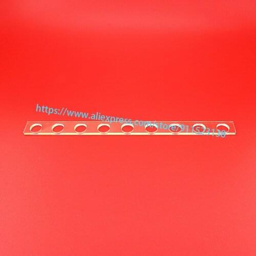 100 Pcs Good Quality Tajima Embroidery Machine Spare Parts Presser Foot Adjusting Rubber 9 Holes Thickness 2mm