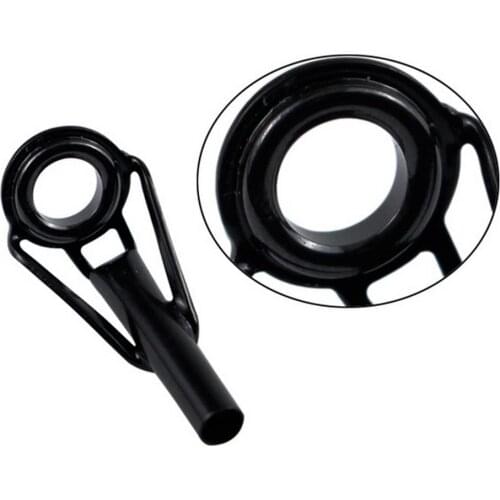 40pc Fishing Rod Guide Tip Repair Kit DIY Eye Rings Stainless Steel Guides Ring Frames Guide Ring Tool Fish Tackle Accessories