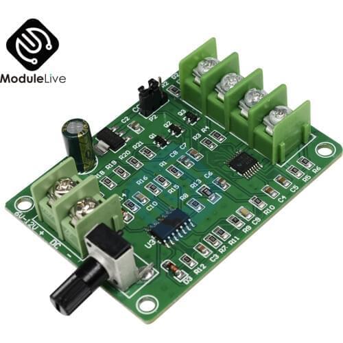 5V-12V DC Brushless Driver Board Controller For Hard Drive Motor 3/4 Wire With Reverse Voltage Over Current Protection