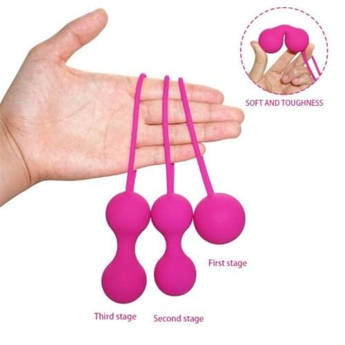 Safe Silicone Smart Ball Vibrator Ball Vagina Tighten Exercise Machine Sex Toy for Women Vaginal Geisha Ball Shrinking Ball