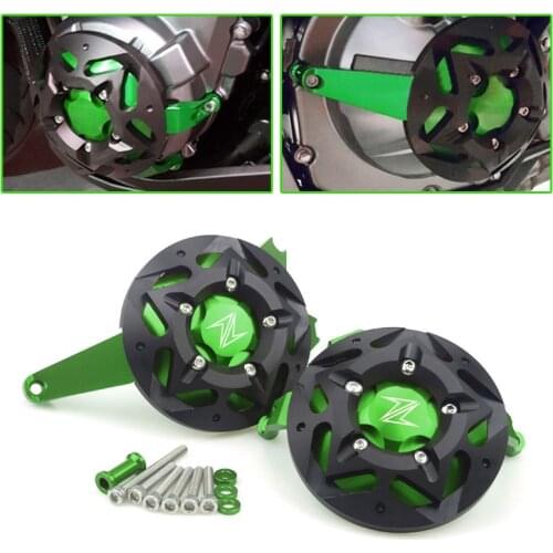 For Kawasaki Z900 ZR900 Engine Engine Shatter-Resistant Cover Side Cover Head Shatter-Resistant Block Protective Cover