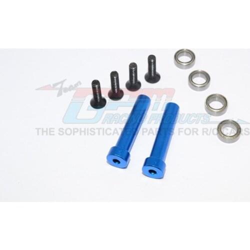 GPM ALUMINIUM STEERING ASSEMBLY POSTS WITH BEARINGS For AXIAL YETI SCORE AX90068 RC Upgrade