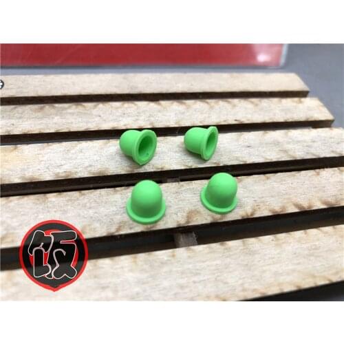 Toy Car capo jkmax Rc Rubber Dust cap For Air Suspension shocks Crawler Rc JK MAX Parts 4pcs