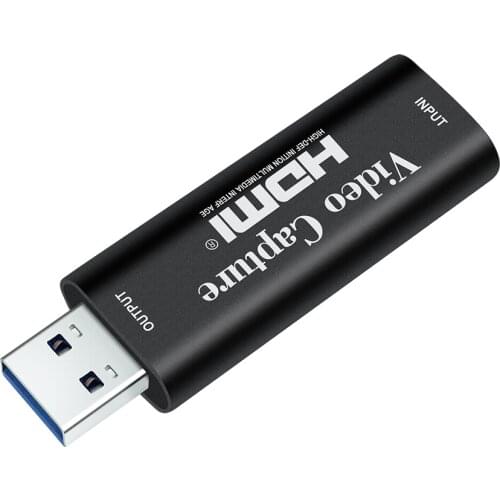 Mini HD 1080P HDMI To USB 2.0 Video Capture Card Game Recording Box for Computer Youtube OBS Etc. Live Streaming Broadcast