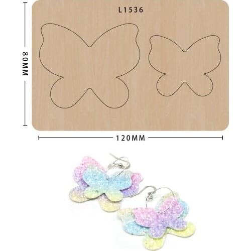 Knife Mold Stamps And Dies Butterfly Metal Cutting Dies Diy Craft Stamps Earrings Decoration Suitable For Big Shot Machines