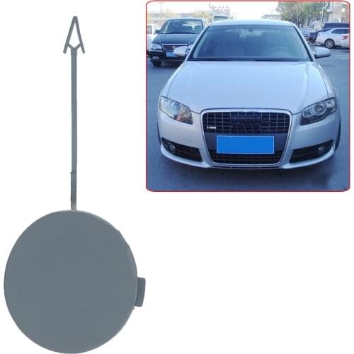 Front Bumper Towing Hook Eye Cover Cap For Audi A4 B7 Car Towing Hook Cover 2005 2006 2007 2008