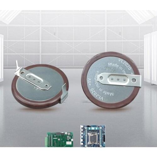 VL2020 Rechargeable Battery Stable Voltage Lithium Coin Battery Replacement for Automotive Remote Key Parts
