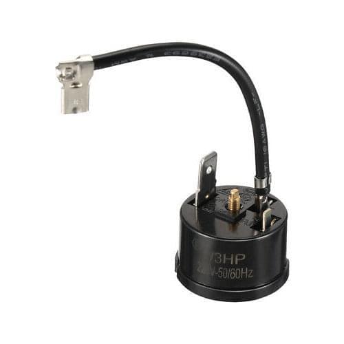 2 Pcs 1/6 HP Round Thermal Overloaded Protector Starter for 220V Air Conditioner