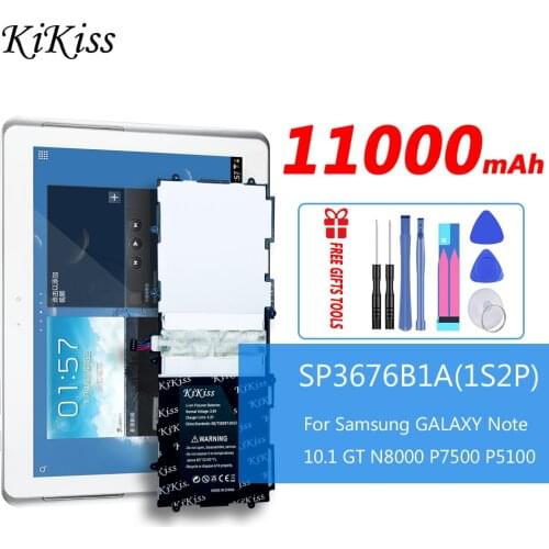 SP3676B1A Tablet Battery For Samsung Galaxy Tab Note 10.1 N8000 N8010 N8020 P7510 P7500 P5100 P5110 P5113 Tablet Spare Battery