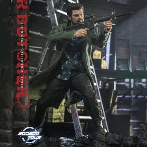In Stock Soosootoys SST025 1/6 Scale Collectible Mr Butcher Male Solider Action Figure Model for Fans Gifts