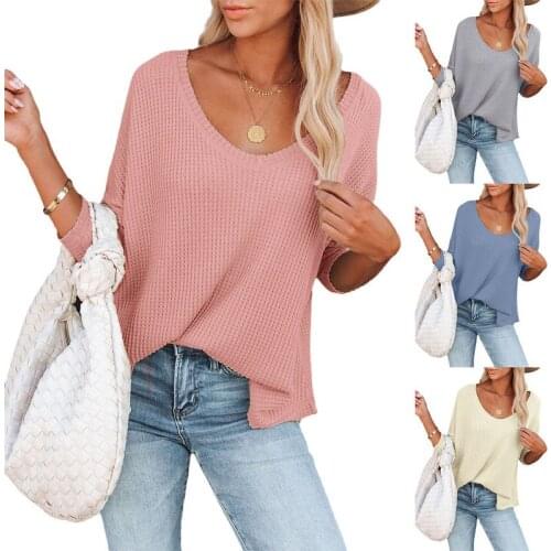 Want Move Women's Knitted T-shirts