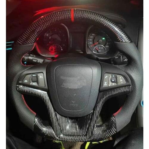 100% Real Carbon Fiber Steering Wheel for Chevy Malibu