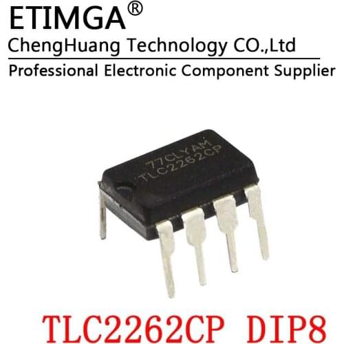 2PCS/LOT TLC2262CP DIP-8 Operational amplifier IC chip
