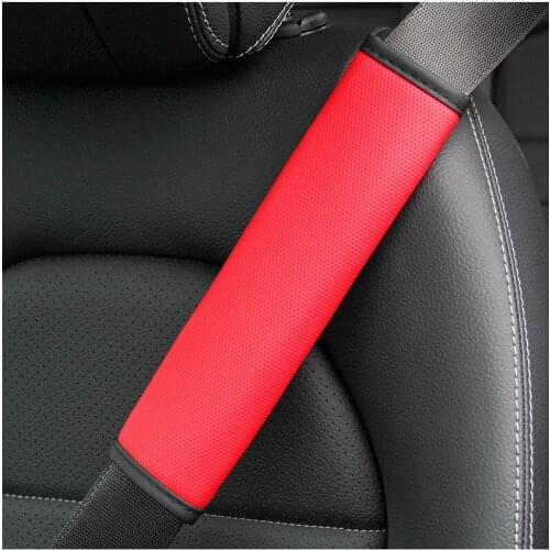 2 Pcs 6.5X23cm Car Seat Belt Shoulder Guard, Comfortable and Soft Car Seat Belt Shoulder Guard Protection Belt Decoration