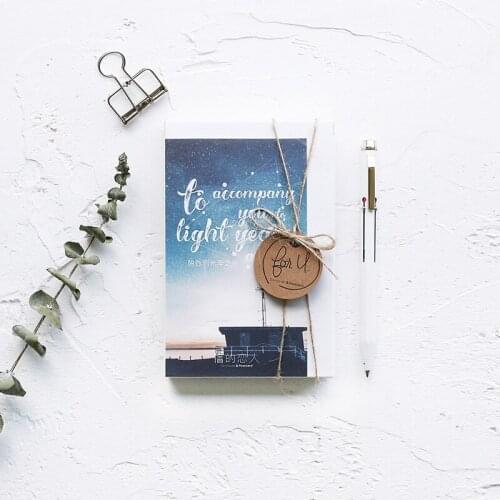 30 sheets/LOT Beautiful Starry Sky Postcard /Greeting Card/Wish Card/Christmas and New Year gifts