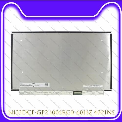 13.3-inch For Dell Inspiron 7386 N133DCE-GP2 UHD 3840*2160 Laptop DP/N 03GRT6 LCD LED Replacement EDP 40Pins 60HZ 100sRGB