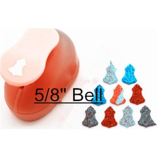 Free shipping 5/8 inch bell craft punch perfurador de EVA Kids scrapbooking cutter scrapbooking punch horologe paper punch