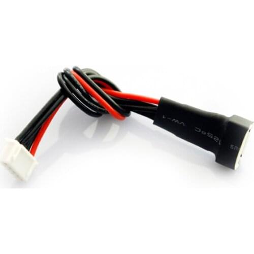 4S 5pin H2.54 Charge Extension Cable For RC Lipo Battery Balance Charger Male to Female Head 22AWG Silicone Wire Lines 20CM