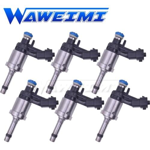 WAWEIMI 6 Pieces Fuel Injector OEM 12669384 For Buick Cadillac CHEVROLET GMC Holden High Quality Car Accessories