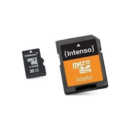 Micro SD Memory Card with Adaptor INTENSO 3413480 32 GB Class 10