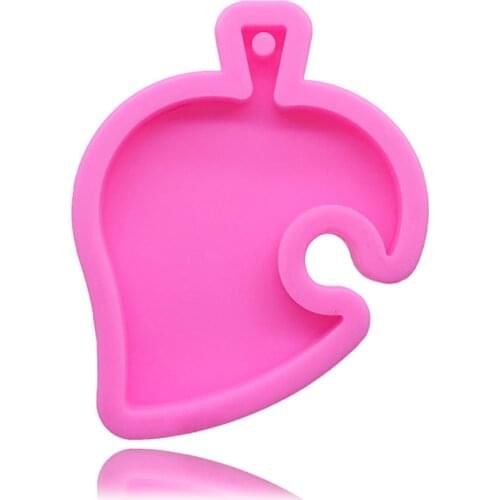 Leaf Silicone Sugarcraft Cupcake Baking Mold Keychains Mold Fondant Cake Decorating Tools