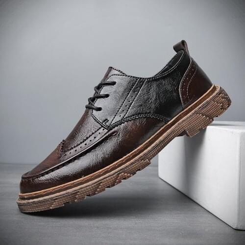 Mens Casual Shoes Men Leather Loafers Flat Handmade Breathable Moccasins Designer Style Walking Shoes Black Sneakers