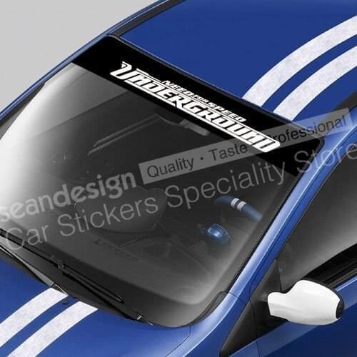 Need for Speed Underground Windshield Decal Sticker PVC