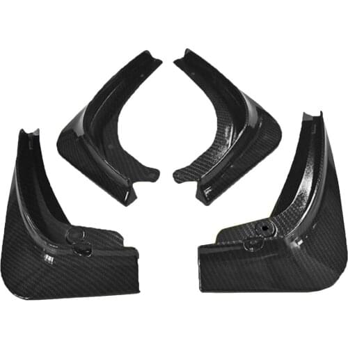 Carbon Fiber Mud Flap Front&Rear Wheel Guard Fender for Tesla Model 3 16-19